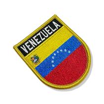 BP0046E-001 Bandeira Venezuela Patch Bordado 6,8x8,0cm BP0046E-001 Bandeira Venezuela Patch Bordado 6,8x8,0cm