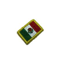BP0050V31 Bandeira México Patch Bordado Fecho Contato BP0050V31 Bandeira México Patch Bordado Fecho Contato