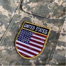 BP0055ET01 Bandeira EUA Patch Bordado Termo Adesivo Costura BP0055ET01 Bandeira EUA Patch Bordado Termo Adesivo Costura