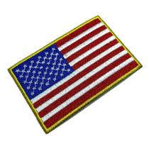 BP0055T21 Bandeira EUA Patch Bordado Termo Adesivo BP0055T21 Bandeira EUA Patch Bordado Termo Adesivo