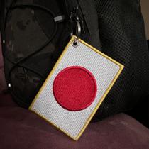 BP0058-021 Bandeira Japão Patch Bordado 10,2x6,8cm BP0058-021 Bandeira Japão Patch Bordado 10,2x6,8cm