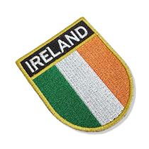 BP0059E-001 Bandeira Irlanda Patch Bordado 6,8x8,0cm