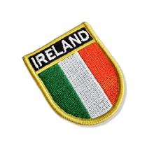 BP0059E-011 Bandeira Irlanda Patch Bordado 5,7x6,8cm