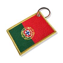 BP0071-001 Bandeira Portugal Patch Bordada 7,5x5cm BP0071-001 Bandeira Portugal Patch Bordada 7,5x5cm