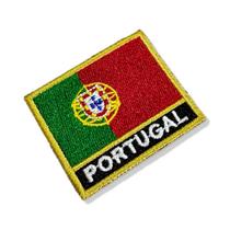 BP0071N-011 Bandeira Portugal Patch Bordado 5,7x4,8cm
