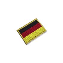 BP0081-031 Bandeira Alemanha Patch Bordado 3,8x2,5cm