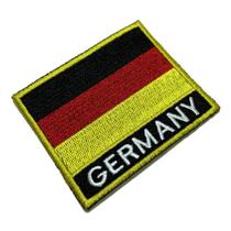 BP0081NT01 Bandeira Alemanha Patch Bordado Termo Adesivo - BR44