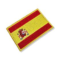 BP0084-001 Bandeira Espanha Patch Bordado 7,5x5