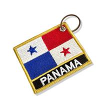 BP0102N-001 Bandeira Panamá Patch Bordado 7,5x6,3cm BP0102N-001 Bandeira Panamá Patch Bordado 7,5x6,3cm