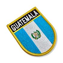 BP0107E-001 Bandeira Guatemala Patch Bordado 6,8x8,0cm