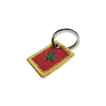 BP0192-031 Bandeira Marrocos Patch Bordado 3,8x2,5cm