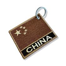 BP0195N-004 Bandeira China Patch Bordado 7,5x6,3cm