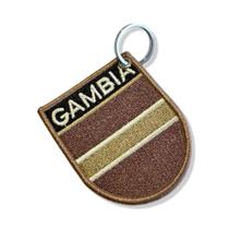 BP0196E-004 Bandeira Gambia Patch Bordado 6,8x8,0cm BP0196E-004 Bandeira Gambia Patch Bordado 6,8x8,0cm