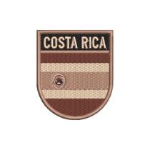 BP0201E-004 Bandeira Costa Rica Patch Bordado 6,8x8,0cm BP0201E-004 Bandeira Costa Rica Patch Bordado 6,8x8,0cm
