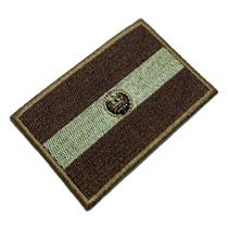 BP0203T04 Bandeira El Salvador Patch Bordado Termo Adesivo BP0203T04 Bandeira El Salvador Patch Bordado Termo Adesivo