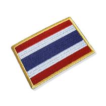 BP0206-001 Bandeira Tailândia Patch Bordada 7,5x5cm BP0206-001 Bandeira Tailândia Patch Bordada 7,5x5cm