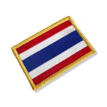 BP0206-001 Bandeira Tailândia Patch Bordada 7,5x5cm BP0206-001 Bandeira Tailândia Patch Bordada 7,5x5cm
