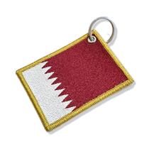 BP0213-075A Bandeira Qatar Patch Bordado 7,5x5,0cm BP0213-075A Bandeira Qatar Patch Bordado 7,5x5,0cm