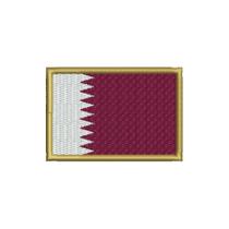 BP0213-075A Bandeira Qatar Patch Bordado 7,5x5,0cm BP0213-075A Bandeira Qatar Patch Bordado 7,5x5,0cm