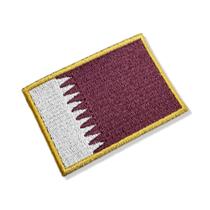 BP0213-075A Bandeira Qatar Patch Bordado 7,5x5,0cm BP0213-075A Bandeira Qatar Patch Bordado 7,5x5,0cm