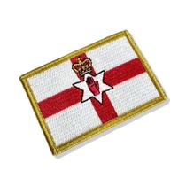 BP0215-001 Bandeira Bélgica Patch Bordado 7,5x5,0cm