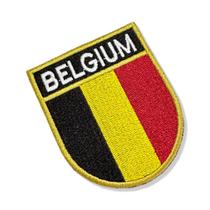 BP0215E-001 Bandeira Bélgica Patch Bordado 6,8x8 BP0215E-001 Bandeira Bélgica Patch Bordado 6,8x8