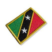 BP0220-011 Bandeira São Cristóvão e Neves Patch Bordado 5,7x3,8cm