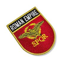 BP0234E-001 Bandeira Império Romano Patch Bordado 6,8x8,0 BP0234E-001 Bandeira Império Romano Patch Bordado 6,8x8,0