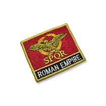 BP0234N-011 Bandeira Império Romano Patch Bordado 5,7x4,8cm