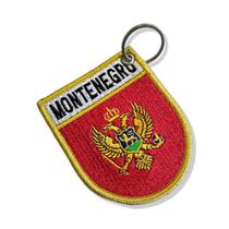 BP0243E-001 Bandeira Montenegro Patch Bordado 6,8x8,0