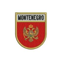 BP0243E-001 Bandeira Montenegro Patch Bordado 6,8x8,0 BP0243E-001 Bandeira Montenegro Patch Bordado 6,8x8,0