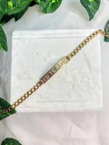 Bp0385 1 pulseira au chapa grande eu te amo c zirconias Bp0385 1 pulseira au chapa grande eu te amo c zirconias