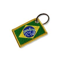 BP0403-011 Bandeira Brasil Patch Bordado 5,7x3,8cm