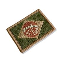 BP0403-013 Bandeira Brasil Patch Bordado 5,7x3,8cm