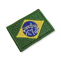 BP0403-015 Bandeira Brasil Patch Bordado 5,7x3,8cm