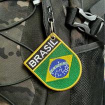 BP0403E-001 Bandeira Brasil Patch Bordado 6,8x8,0cm