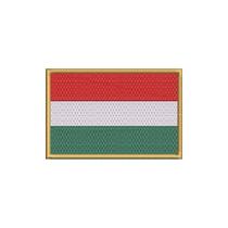 BP0406-021 Hungria Patch Bordado 10,2x6,8cm