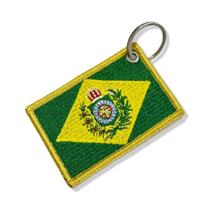 BP0407-001 Bandeira Brasil Imperial Patch Bordado 7,5x5,0cm BP0407-001 Bandeira Brasil Imperial Patch Bordado 7,5x5,0cm