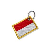 BP0419-011 Bandeira Indonésia Patch Bordado 5,7x3,8cm BP0419-011 Bandeira Indonésia Patch Bordado 5,7x3,8cm