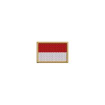 BP0419-011 Bandeira Indonésia Patch Bordado 5,7x3,8cm BP0419-011 Bandeira Indonésia Patch Bordado 5,7x3,8cm