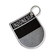 BP0419E-002 Bandeira Indonésia Patch Bordado 6,8x8,0cm