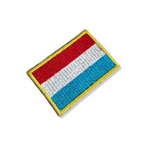BP0426-011 Bandeira Luxemburgo Patch Bordado 5,7x3,8cm