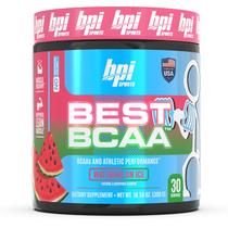 BPI Sports Best BCAA - 30 Porções - Recuperação Muscular com Aminoácidos de Cadeia Ramificada (BCAAs) - Sabor Gelo de Melancia BPI Sports Best BCAA - 30 Porções - Recuperação Muscular com Aminoácidos de Cadeia Ramificada (BCAAs) - Sabor Gelo de Melancia