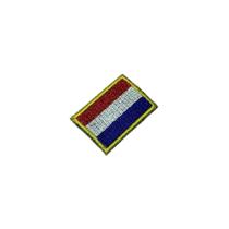 BPNLT031 Bandeira Holanda Patch Bordado Termo Adesivo BPNLT031 Bandeira Holanda Patch Bordado Termo Adesivo