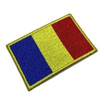 BPROT001 Bandeira Romênia Patch Bordado Termo Adesivo BPROT001 Bandeira Romênia Patch Bordado Termo Adesivo