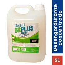 Br Plus Detergente Desengordurante 5l Super Concentrado - Metasil