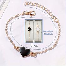 BR Relógio QUARTZ Lançamento material sintético Presente Dia das Mães Namorados Conjunto Moda Fashion