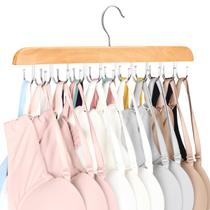 Bra Hanger Resovo Regata Organizer, armário de madeira com 20 ganchos Bra Hanger Resovo Regata Organizer, armário de madeira com 20 ganchos