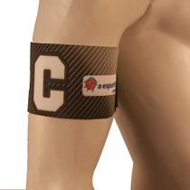 Braçadeira a esportiva elastico capitão - pto/vde un