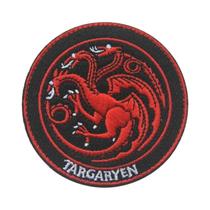 Braçadeira Bordada De a Canção De Gelo E Fogo, Patch De Tecido Com tiras autocolantes